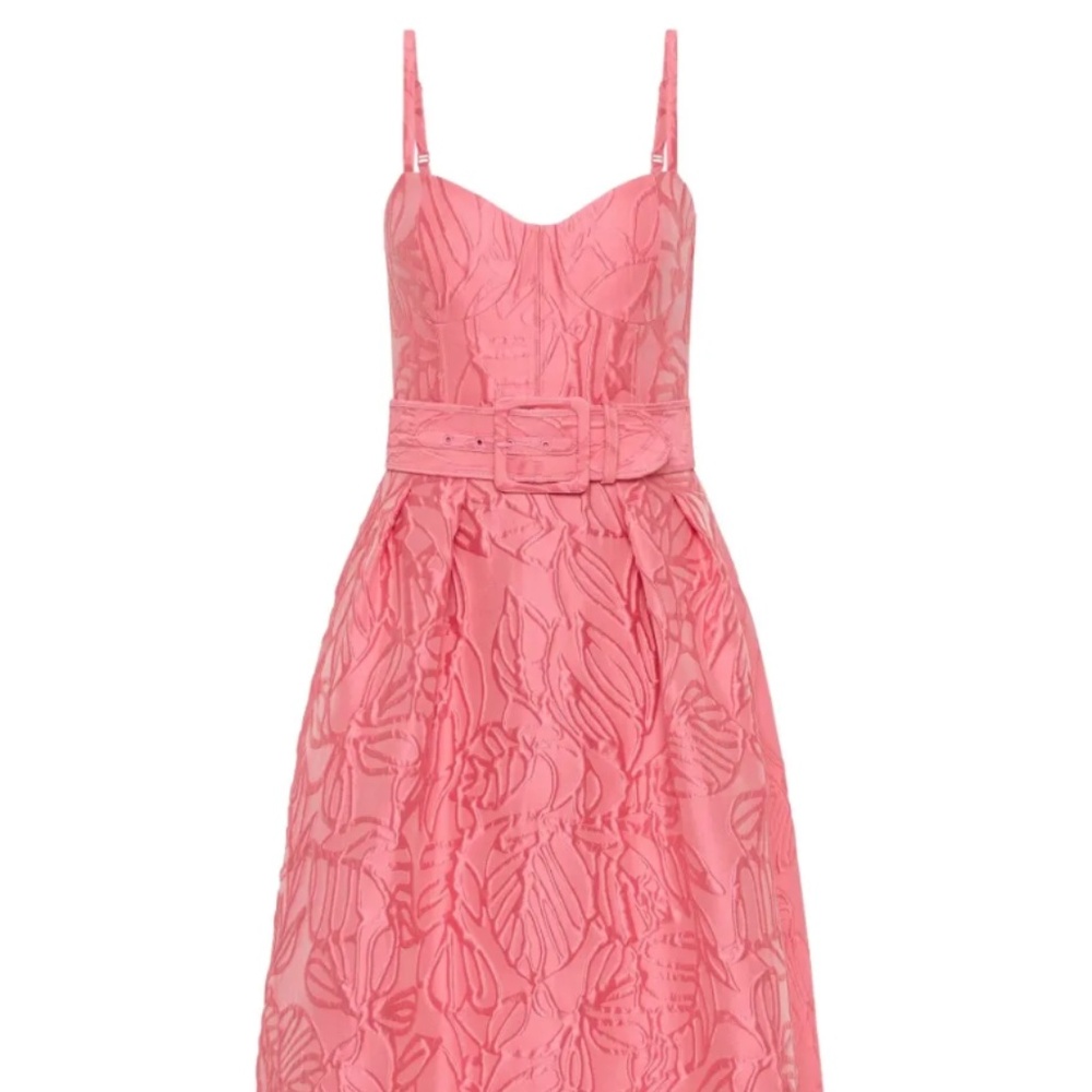 Rebecca Vallance Petra Brocade Midi Dress Size 2 (US) — Fall 2025 Collection - Picture 5 of 8